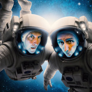 Lano & Woodley in Space Image