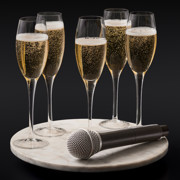 The Brut Truth: A Champagne Comedy Tasting Image